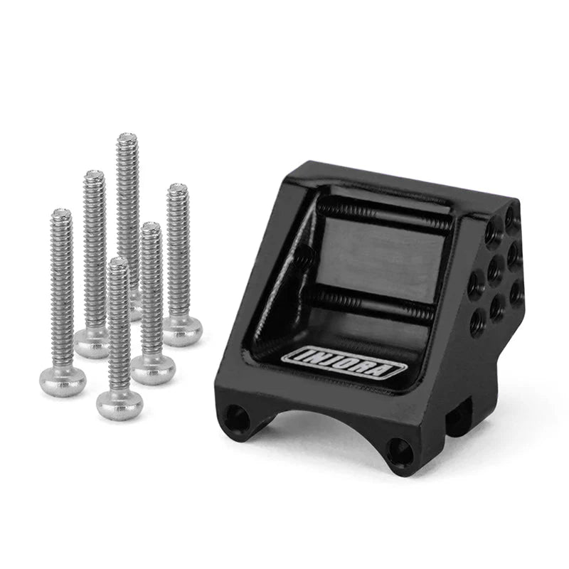 INJORA Adjustable Rear Truss Upper Link Mount Black