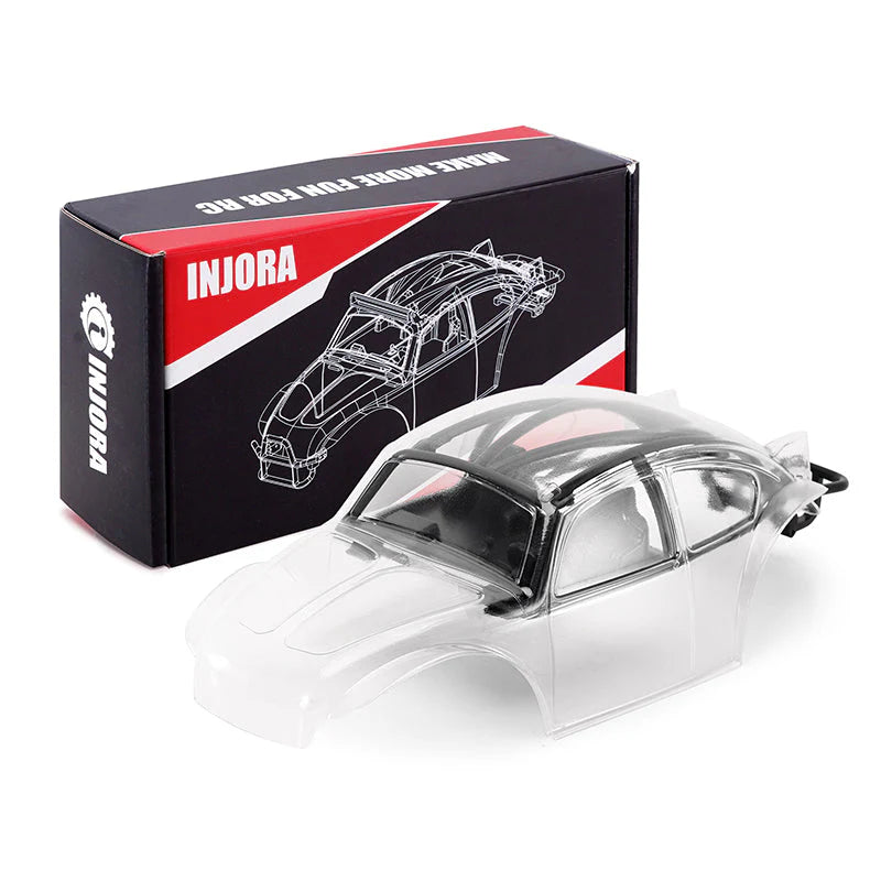 INJORA BUG24 Body w/ Interior Set Clear