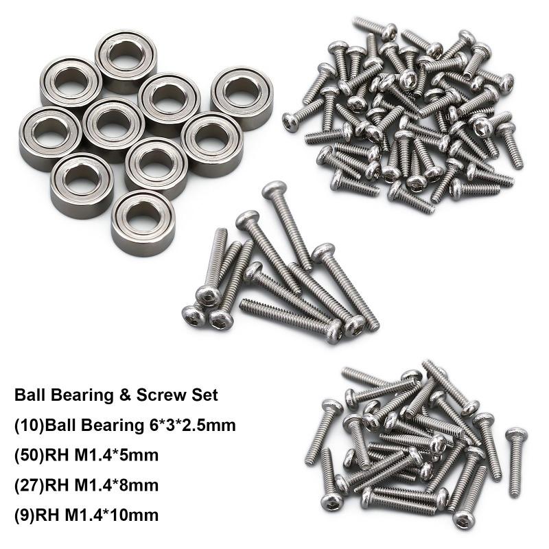 INJORA Ball Bearing & Screw Set
