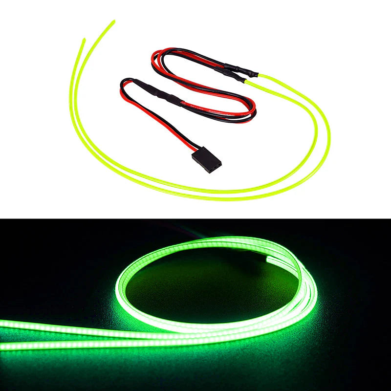 INJORA Flexible Cuttable LED Strip Lights Green