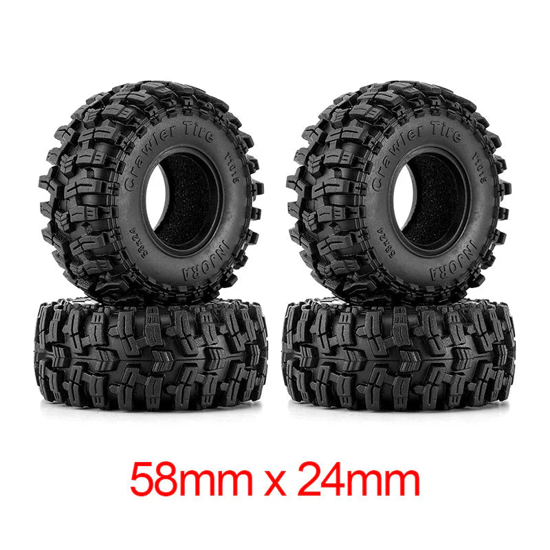 INJORA Swamp Stomper 1.0" Tires 58mm T1015