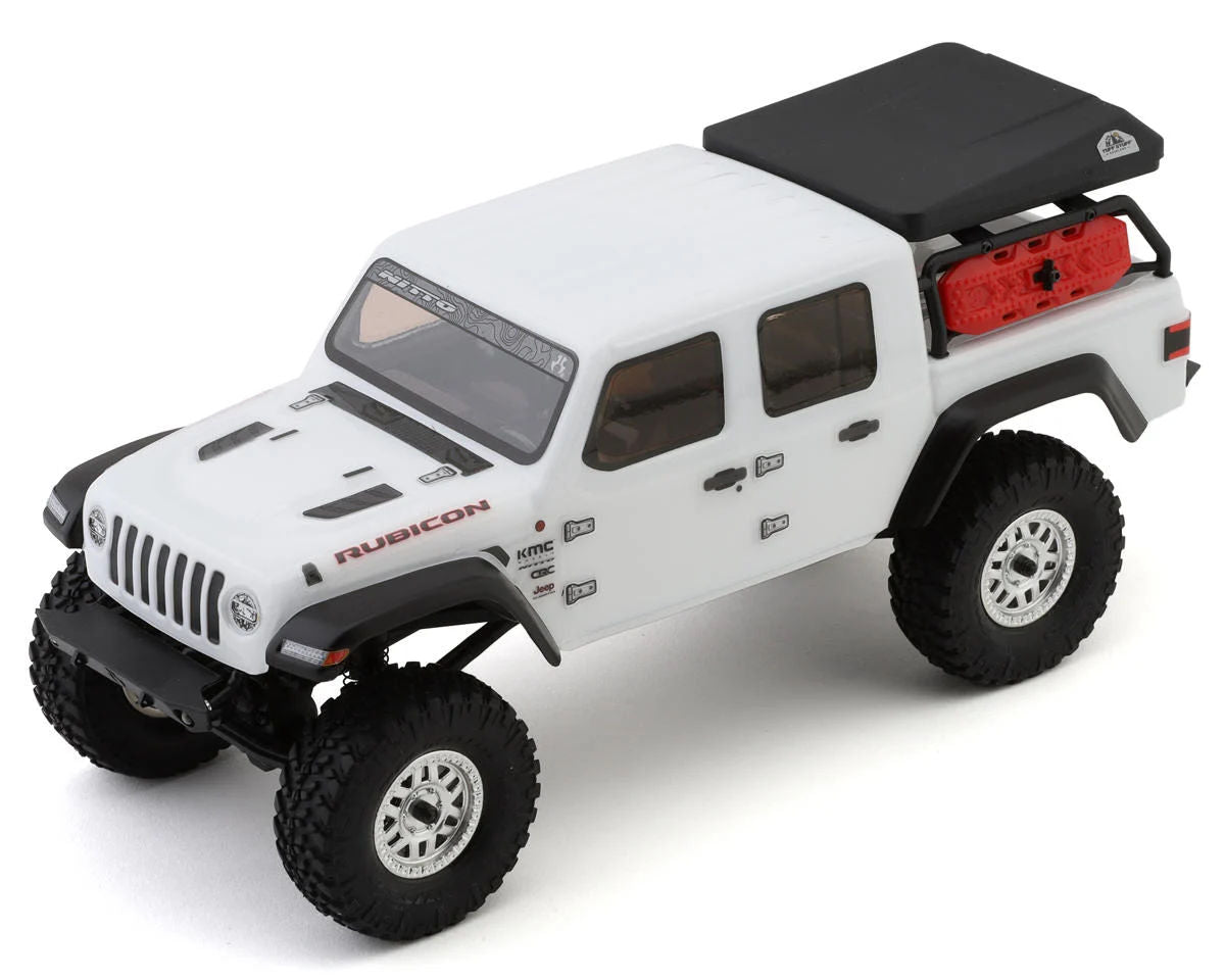 Axial SCX24 Jeep JT Gladiator RTR White