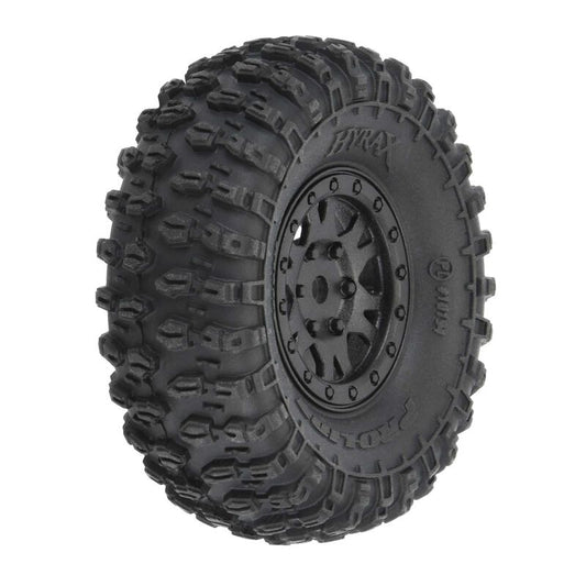 Proline Hyrax 1.0" Tires Mounted Black Impulse (4)