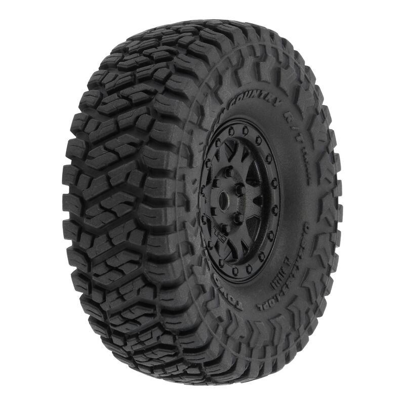 Proline Toyo Open Country 1.0" Trail Tires Mounted Black Impulse (4)