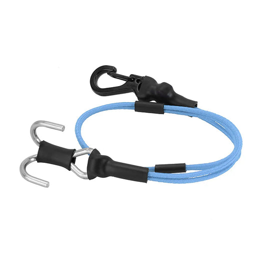INJORA 270mm Elastic Strap Rescue Rope with Hooks Blue