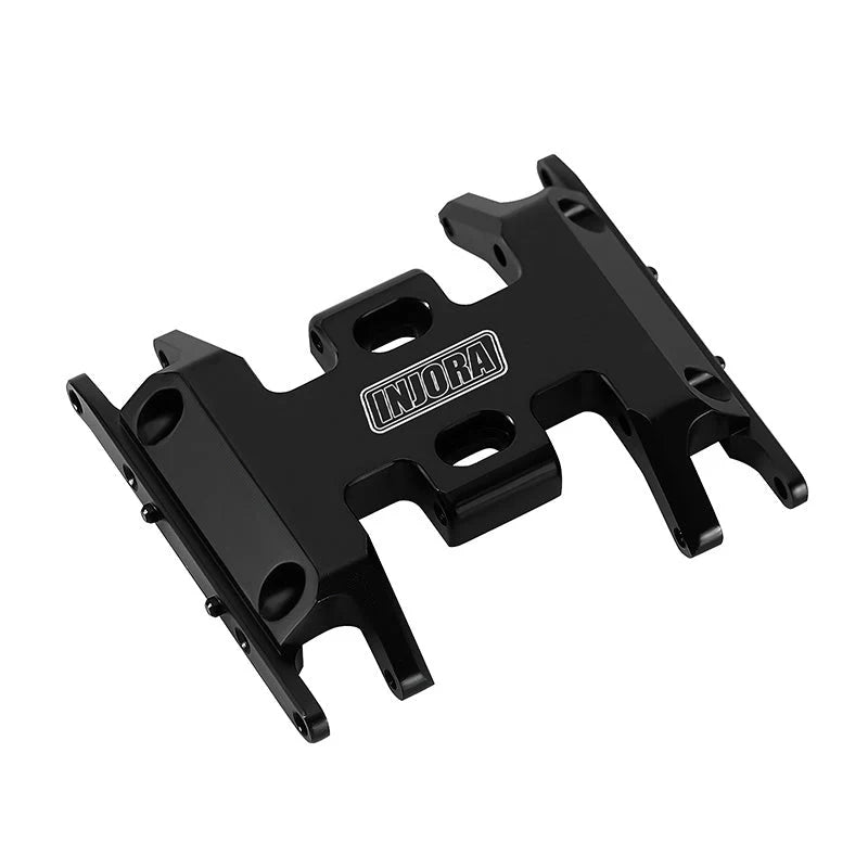 INJORA Forward & Reverse Skid Plate Aluminum Black