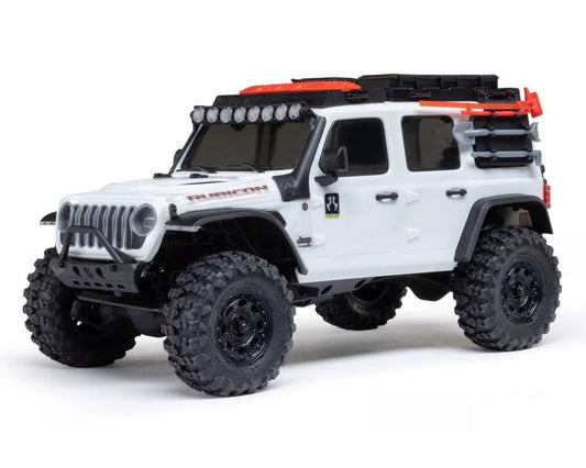 Axial SCX30 Jeep Wrangler JLU RTR White