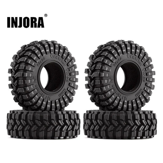 INJORA King Trekker 1.0" Crawler Tires 62mm T1014